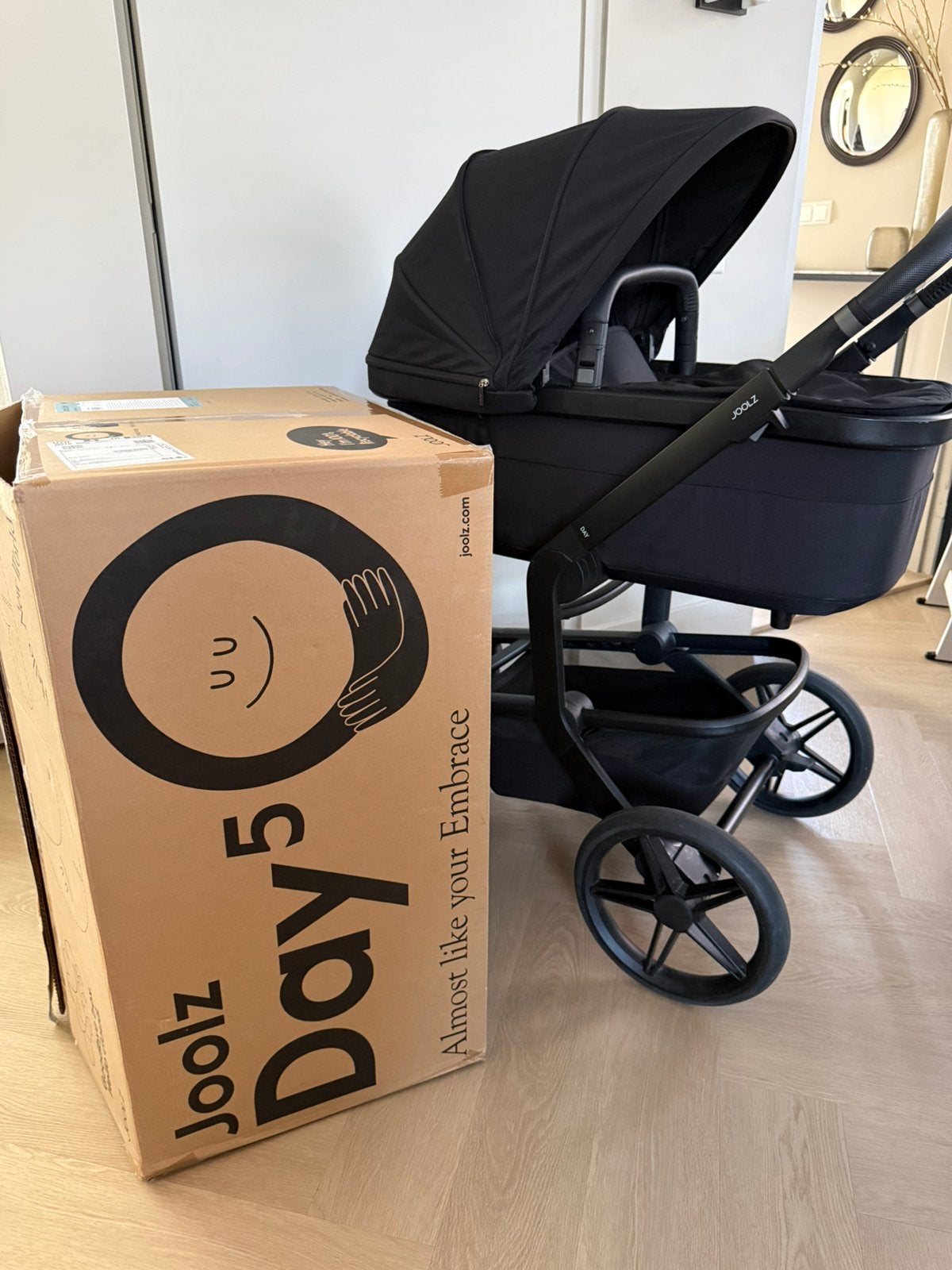 Joolz Day 5 Complete Kinderwagen kleur Space Black ZGAN, Ophalen, Zo goed als nieuw, Overige merken