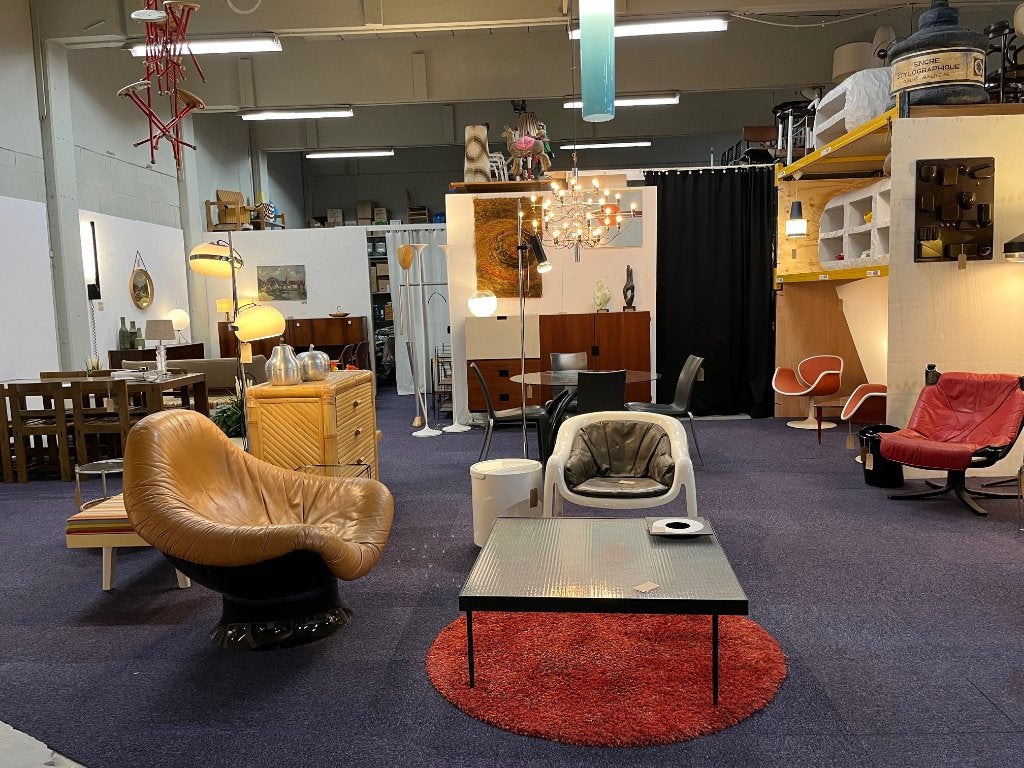 retro vintage design meubels en lampen, Ophalen, Huis en Inrichting