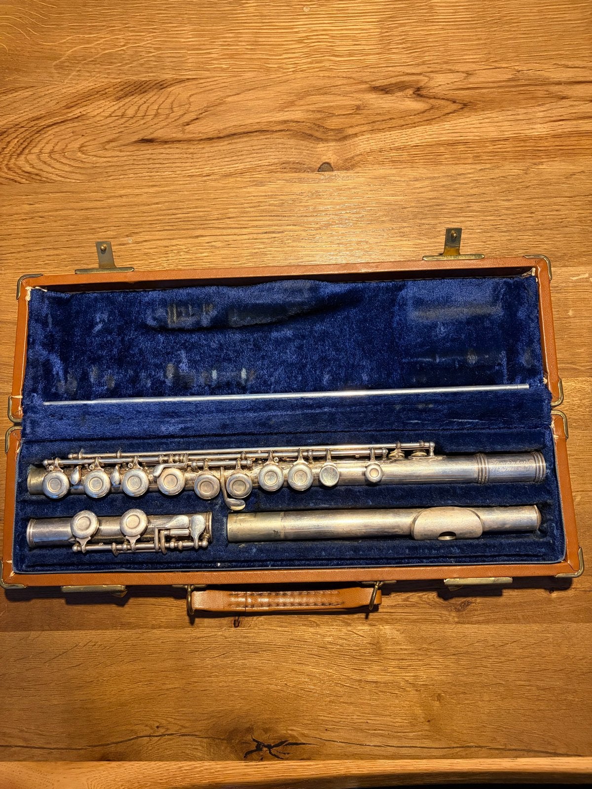 Gemeinhardt Dwarsfluit met Koffer - Gebruikt, Muziek en Instrumenten, Ophalen, Gebruikt, Dwarsfluit, Met koffer of tas