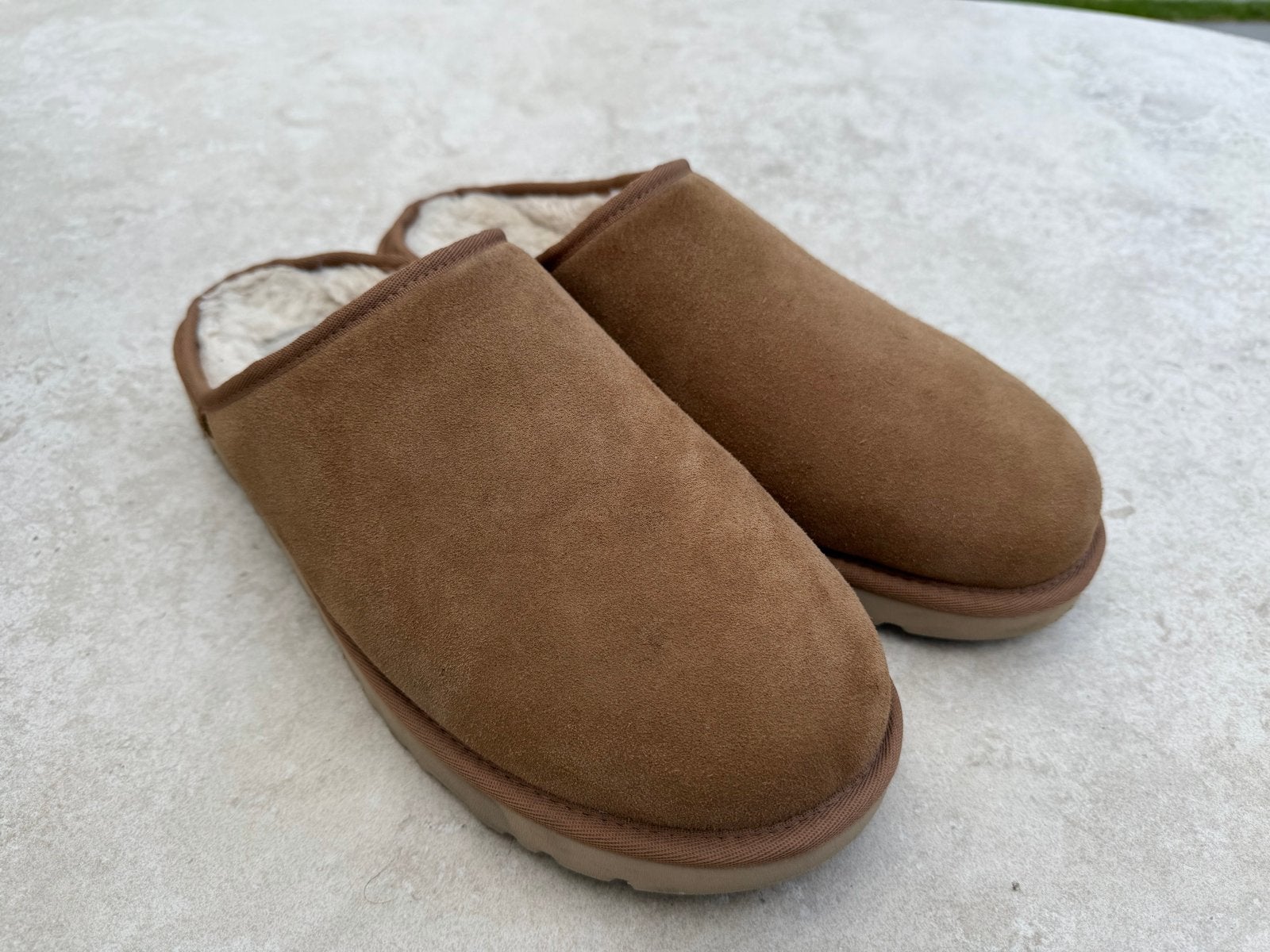 Uggs Classic instapper pantoffel maat 46, Bruin, Ophalen of Verzenden, Zo goed als nieuw, Pantoffels of Sloffen