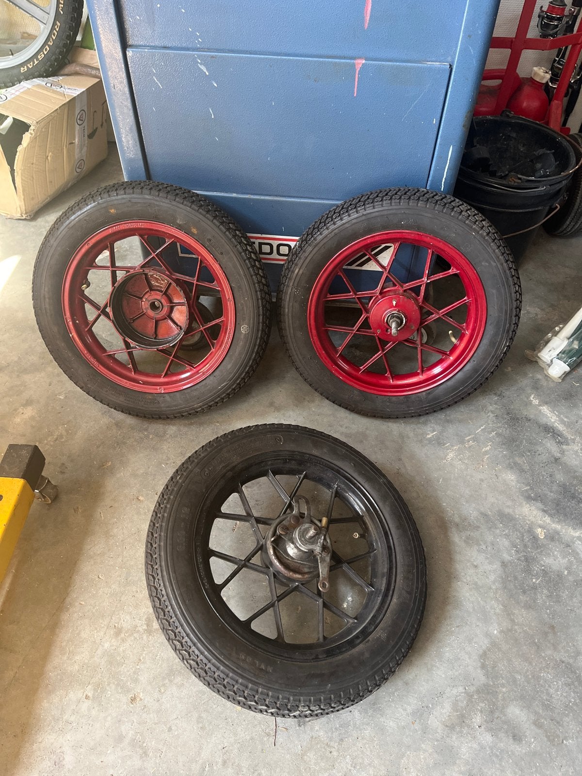 Gilera Citta Wielen - Set van 3, Ophalen, Gebruikt, Overige typen