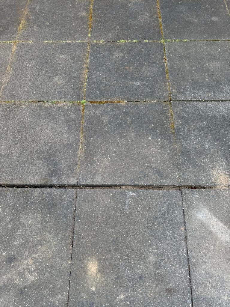 Tegels 50x50 cm - antraciet grijs, Gebruikt 60 stuks, Gebruikt, Ophalen of Verzenden, Vloertegels, Overige materialen