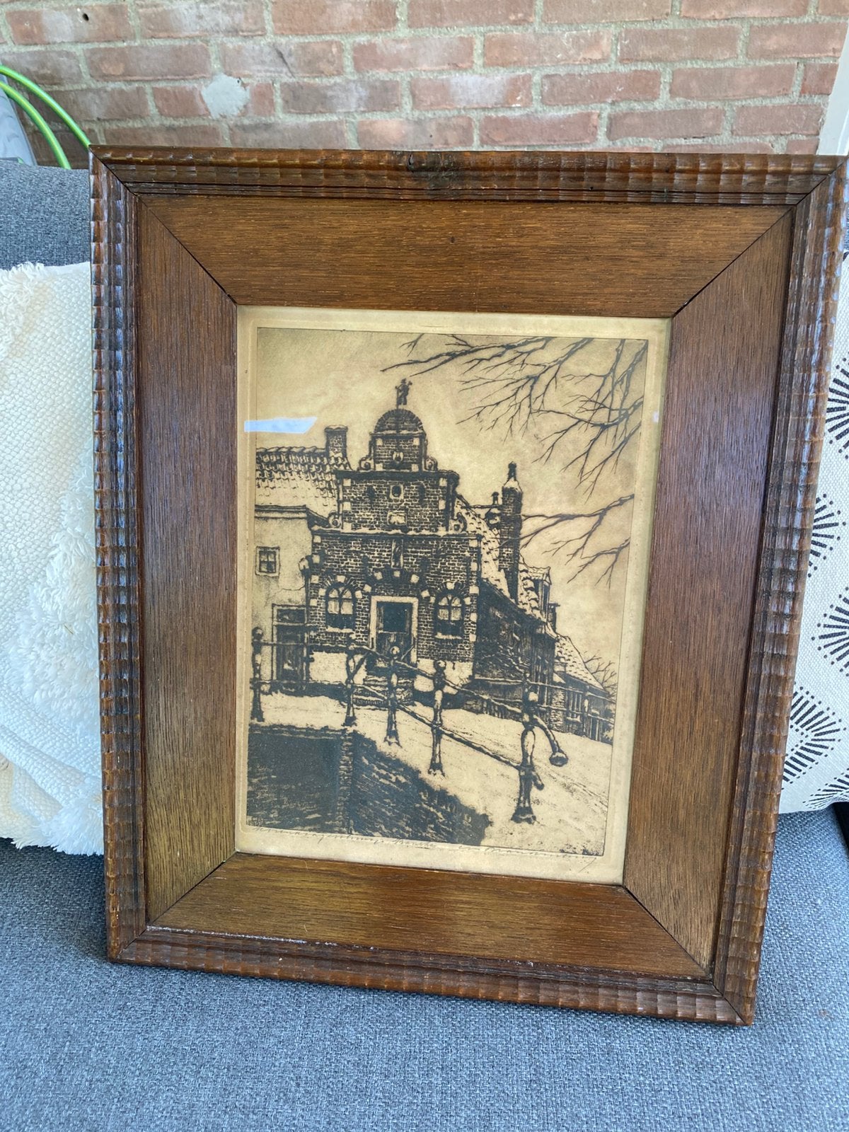 winterets van het  Korendragershuisje in Franeker, C Branden, Ophalen of Verzenden