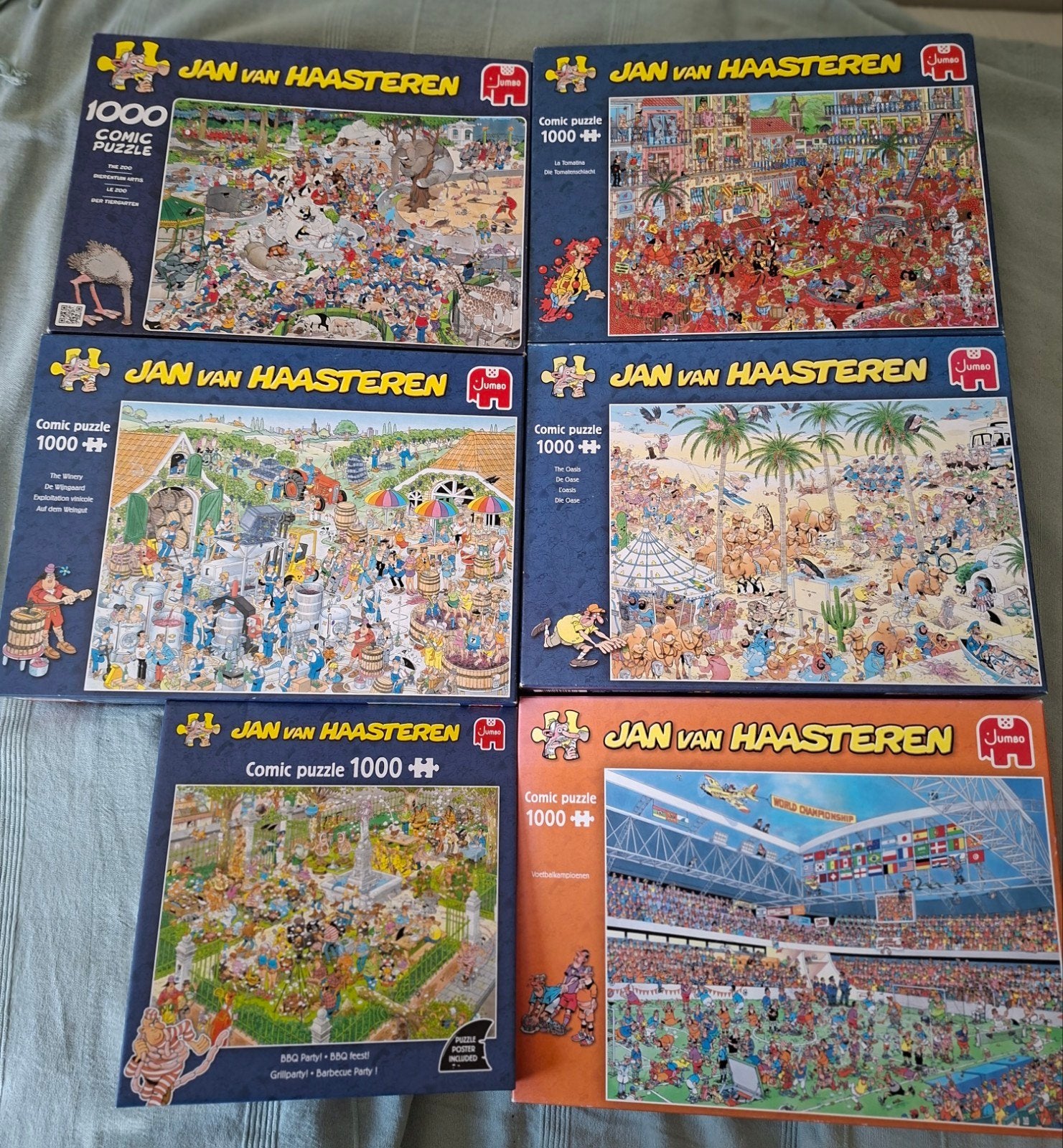 Jan van Haasteren Puzzels 1000 stukjes - Diverse thema's