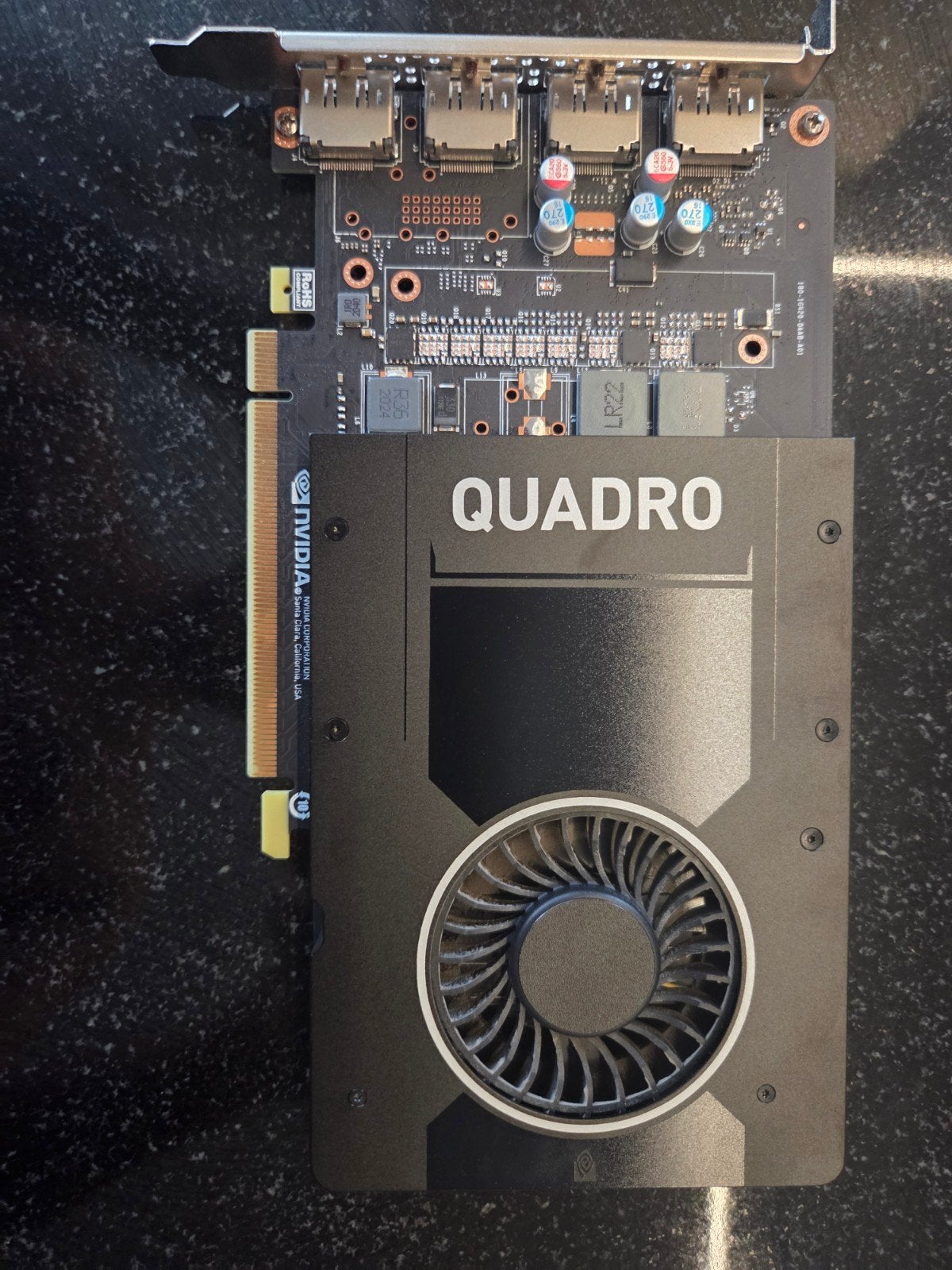 NVIDIA Quadro P2200 Videokaart - Zeer goede staat, Computers en Software, PCI-Express 3, DisplayPort, Ophalen of Verzenden, Nvidia