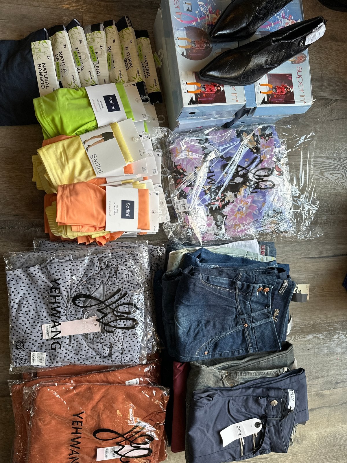 Restpartij dames kleding 50+ stuks!!, Ophalen of Verzenden, Nieuw, Zwart, Kort