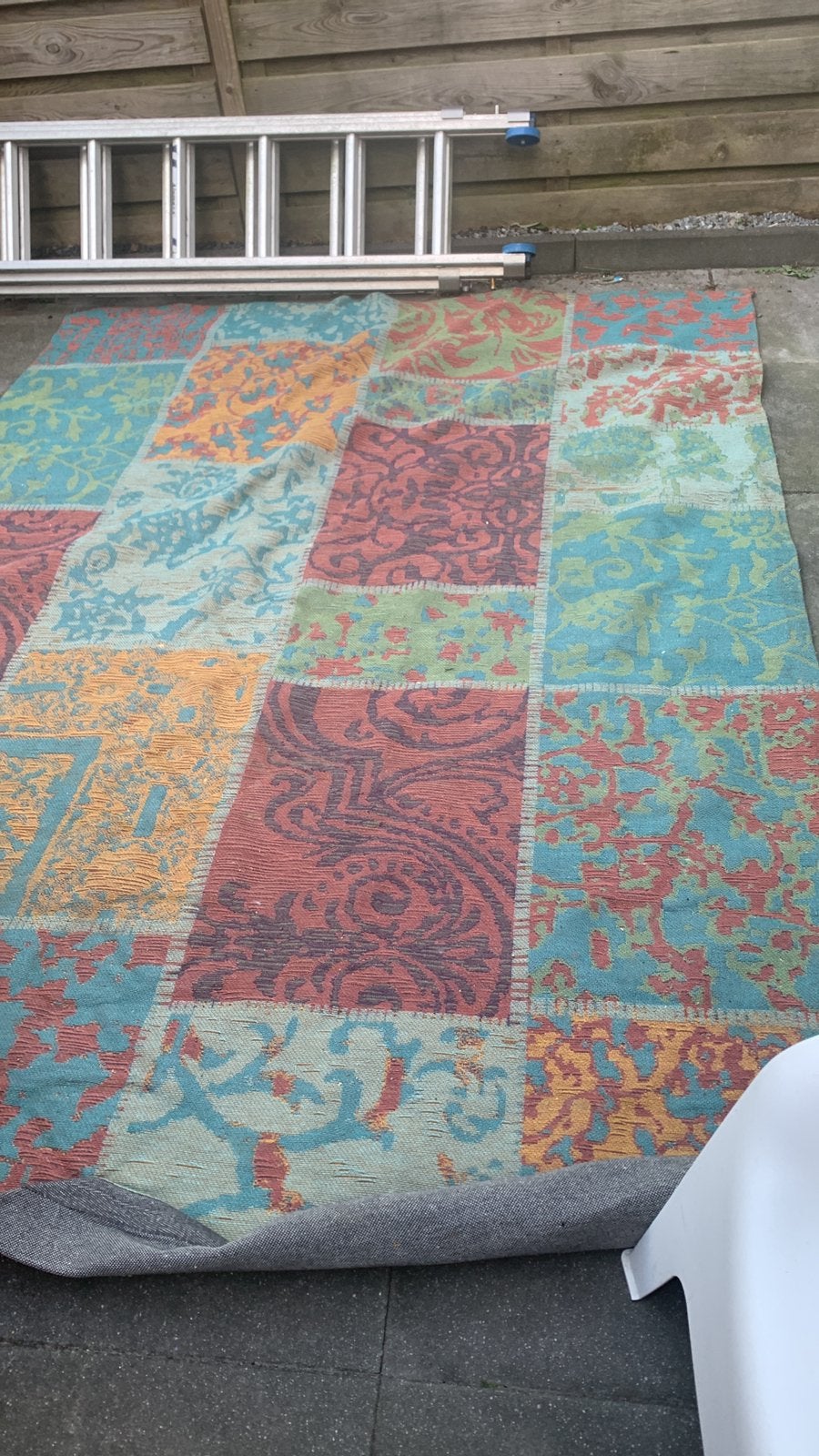 Groot Kleurrijk kleed 2 x 3 meter, Ophalen of Verzenden, Gebruikt, Rechthoekig, 200 cm of meer