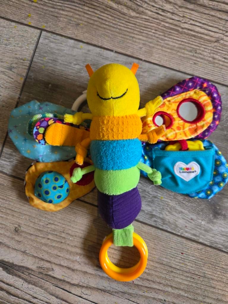 Lamaze Vrolijke Rups Speeltje - Kleurrijk en Interactief, Kinderen en Baby's, Ophalen, Zo goed als nieuw, Mobiel, Met geluid