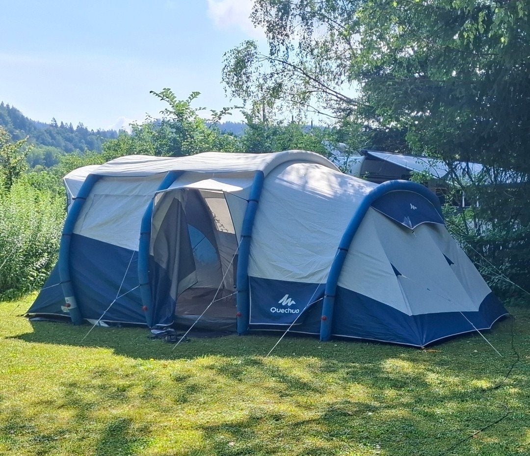 Quechua Air Seconds Familie 6.3 XL Fresh & Black 6-persoons, Ophalen, Gebruikt, Tot en met 6
