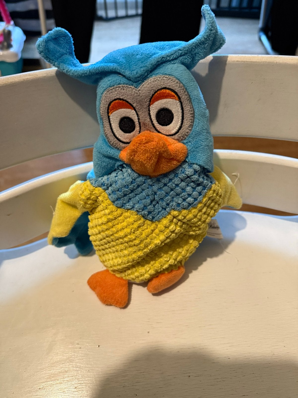 Meneer de Uil handpop - De Fabeltjeskrant, Kinderen en Baby's, Speelgoed | Knuffels en Pluche, Gebruikt, Overige merken, Overige karakters