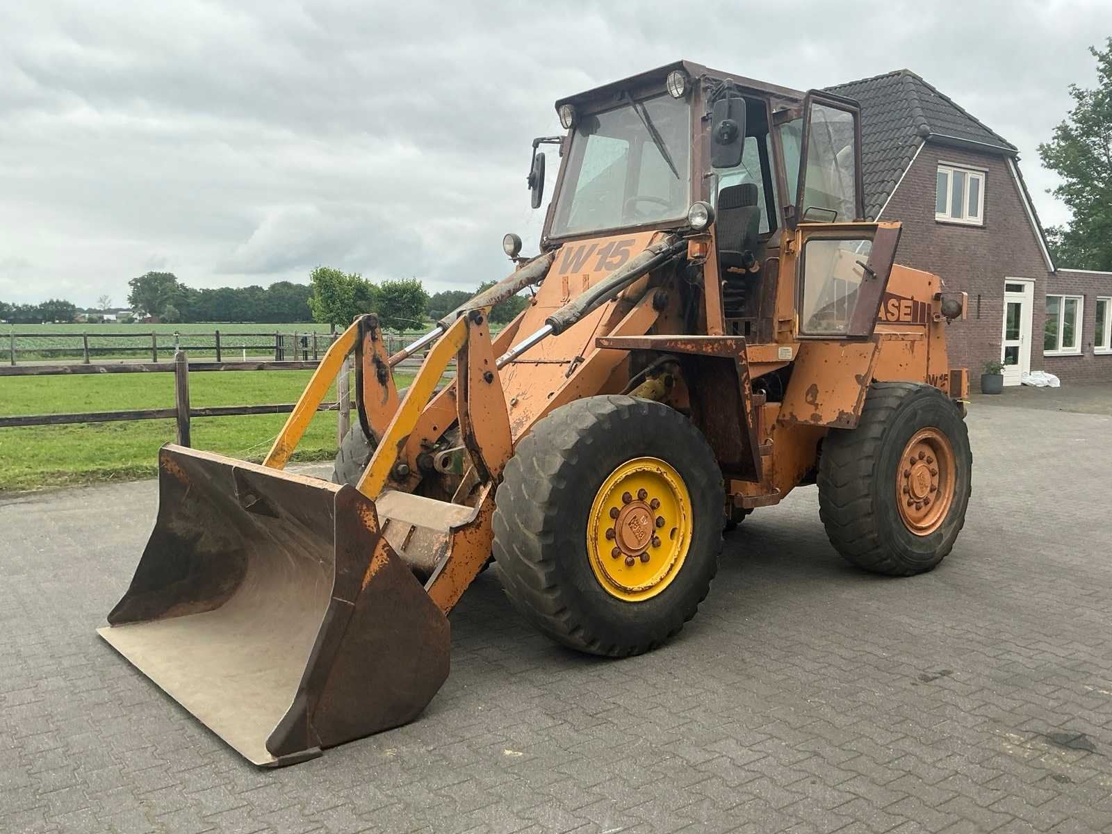 1989 Case W15 Shovel - Wiellader, Zakelijke goederen, Wiellader of Shovel