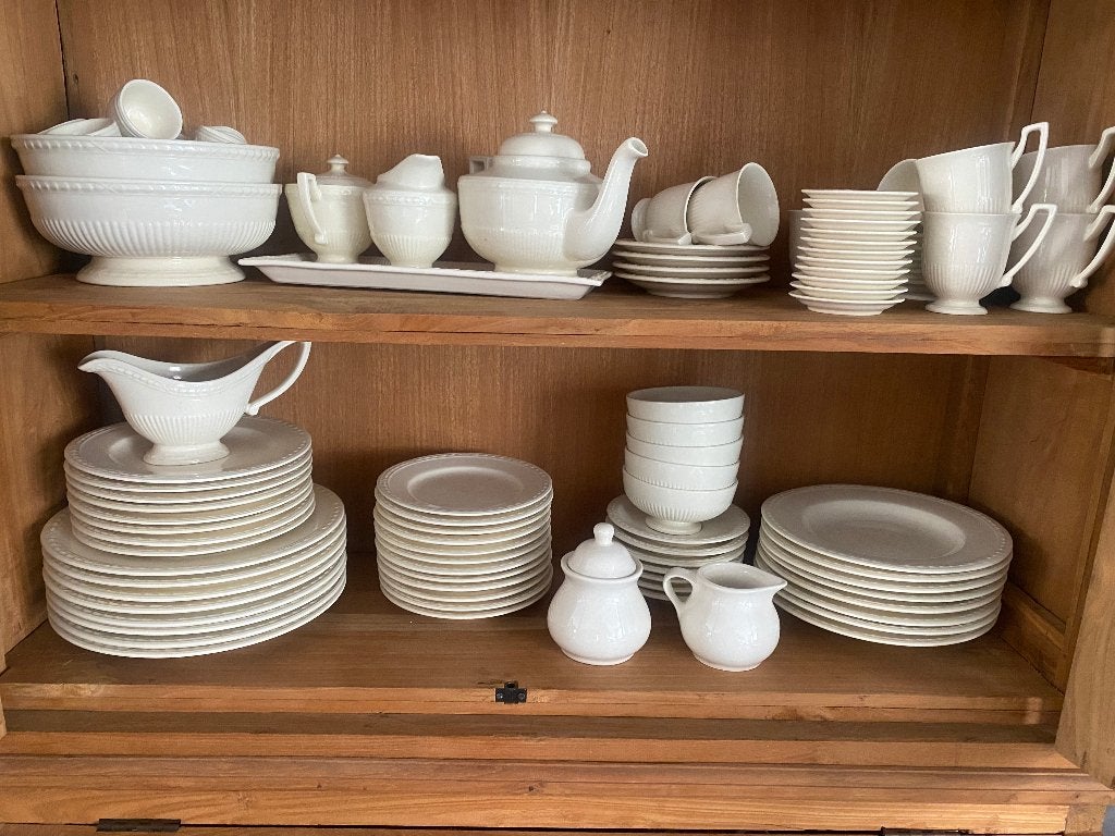 Servies van Recamier 80-delig - Leuke kans, klein prijsje, Huis en Inrichting, Keuken | Servies, Ophalen, Zo goed als nieuw, Overige stijlen