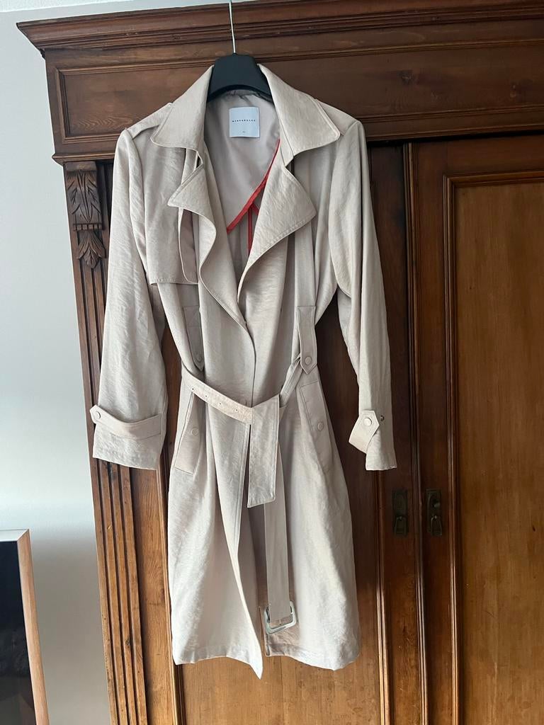 Trenchcoat Rino & Pelle crème maat 42, Verzenden, Nieuw, Maat 42/44 (L), Beige