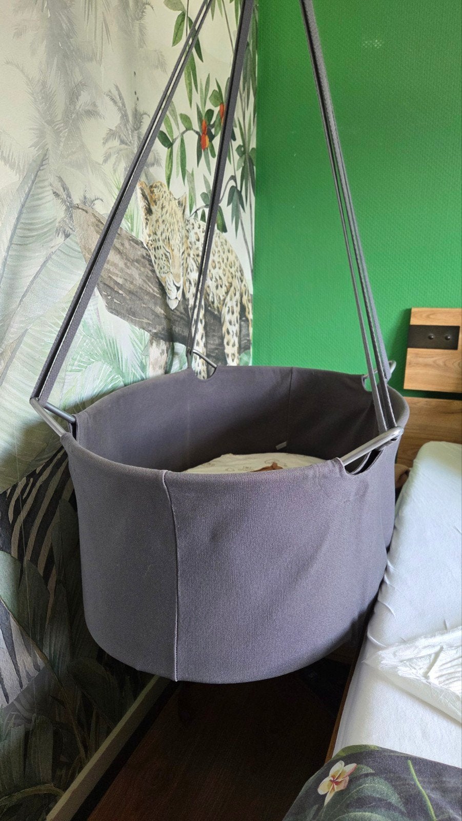 Leander Wieg met Matras en Ophangsysteem, Kinderen en Baby's, Babywiegjes en Ledikanten, Ophalen, Gebruikt, Wieg