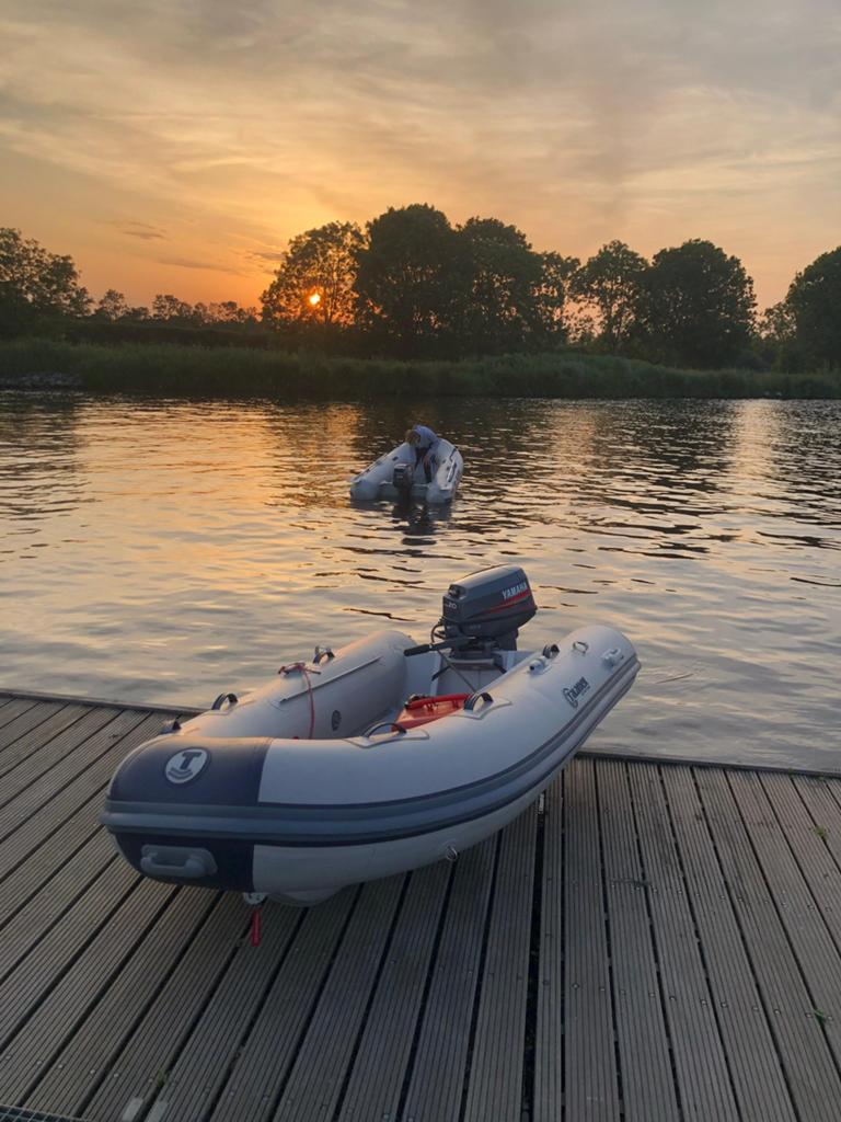 Talamex 290 silverline 20 pk Autolube, Watersport en Boten, Ophalen, 10 tot 30 pk, Viertaktmotor, Zo goed als nieuw