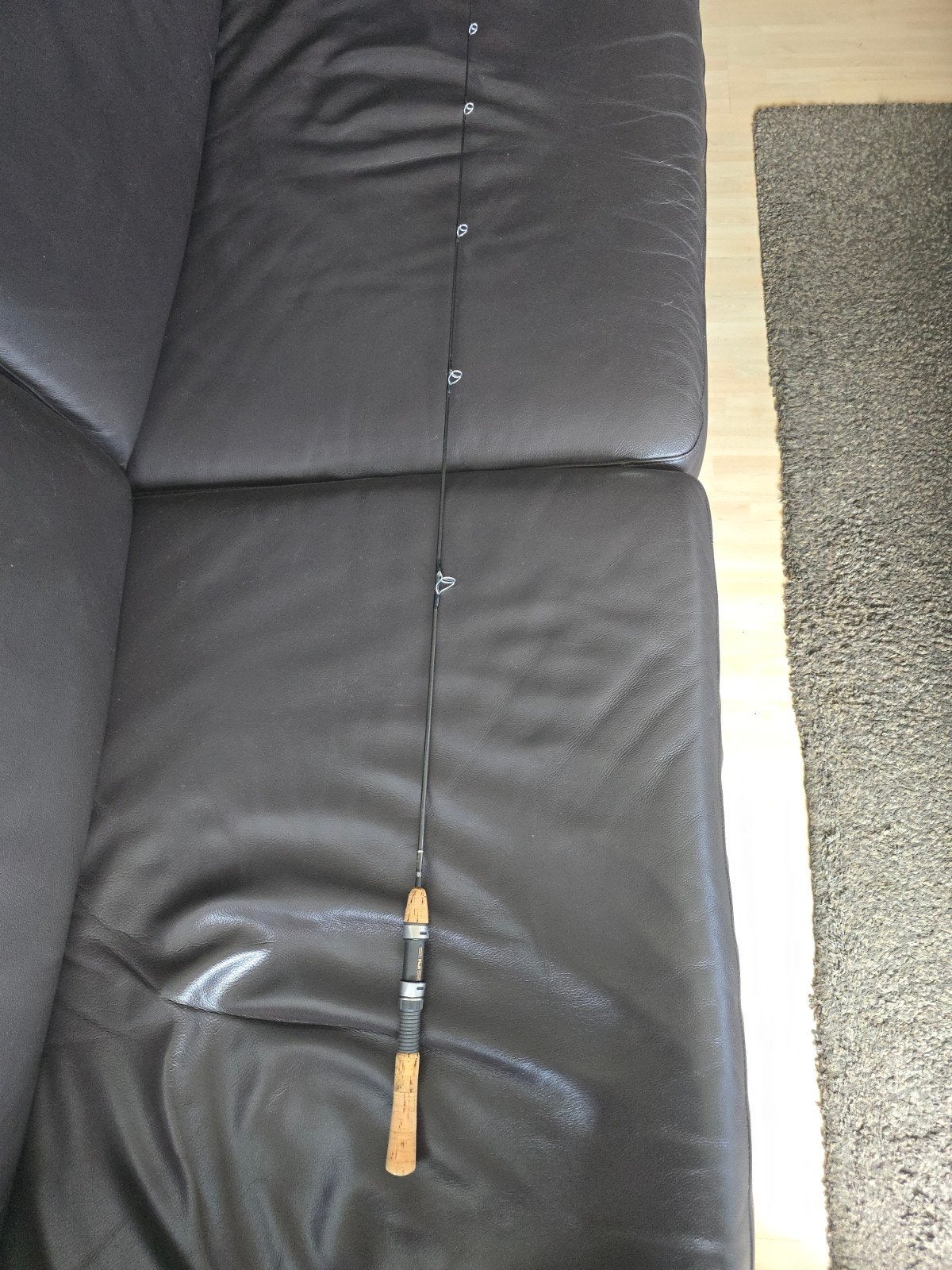 Hardy carbon handbouw vlokhengel baars spinhengel 5 gram 140, Ophalen of Verzenden, Zo goed als nieuw, Werphengel