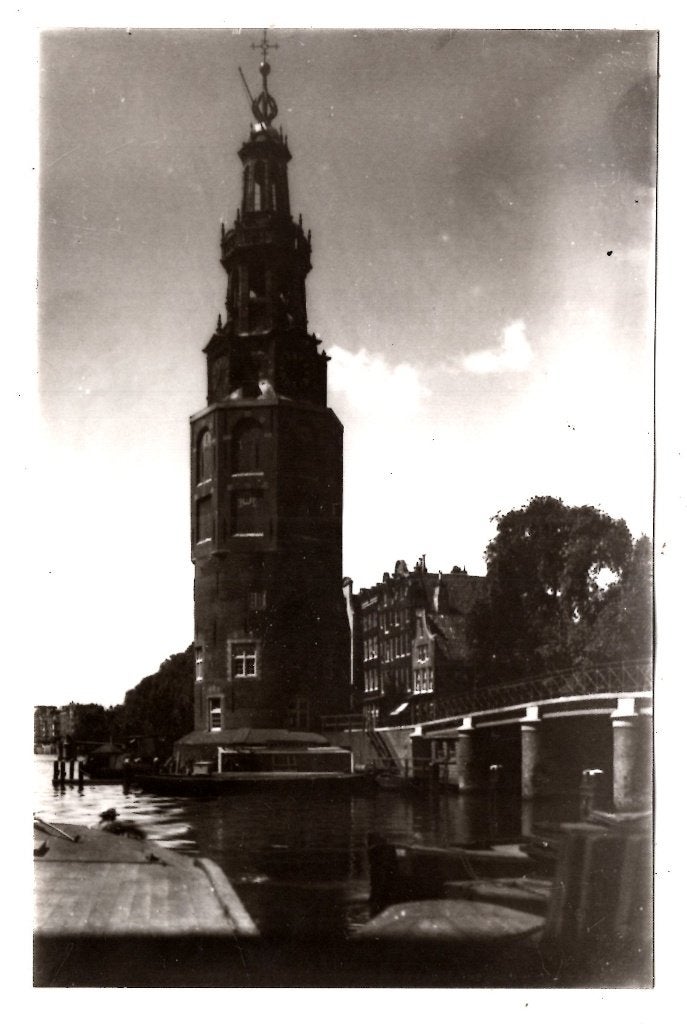 Amsterdam Oude Schans Montelbaanstoren, Verzamelen, Verzenden, 1920 tot 1940, Ongelopen, Noord-Holland