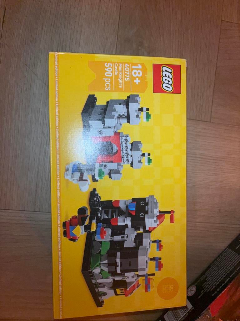 LEGO 40775 Mini Knight Castle nieuw geseald Limited Edition, Ophalen of Verzenden, Zo goed als nieuw
