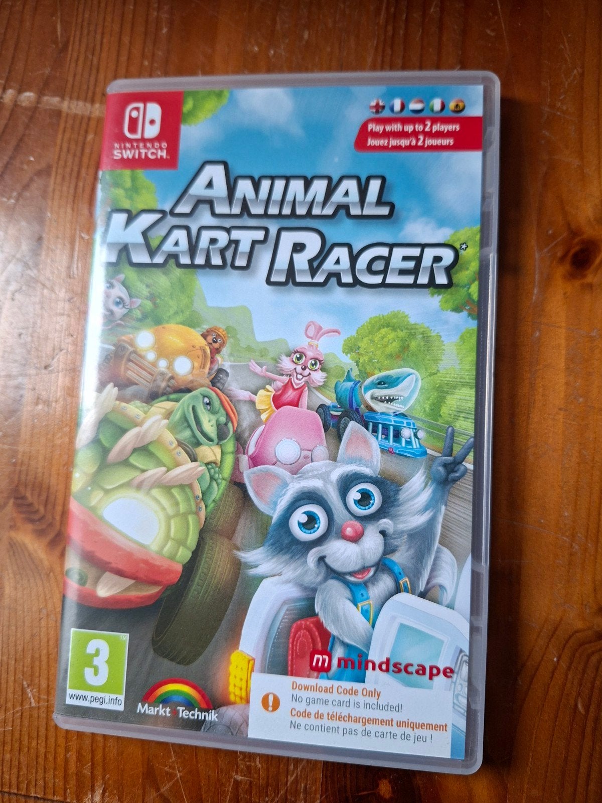 Animal Kart Racer - Nintendo Switch (Code Only), Spelcomputers en Games, Ophalen of Verzenden, Nieuw