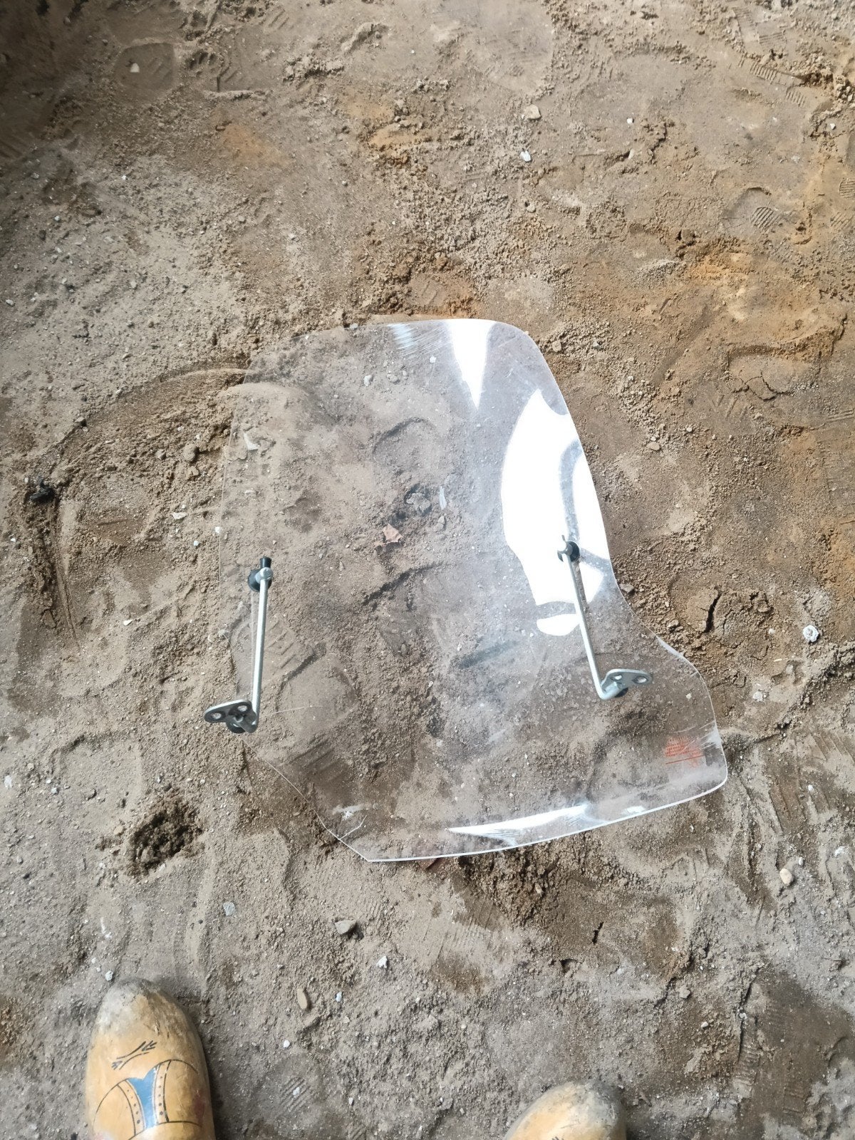 Gebruikt windscherm scooter, Ophalen of Verzenden, Gebruikt