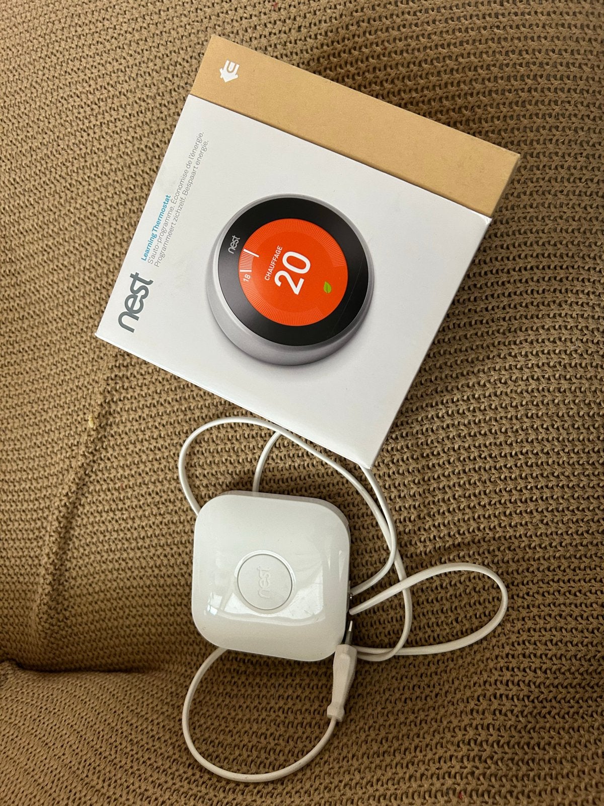 Google Nest Thermostaat 3e Generatie - Slim en Energiezuinig, Ophalen of Verzenden, Slimme thermostaat, Zo goed als nieuw