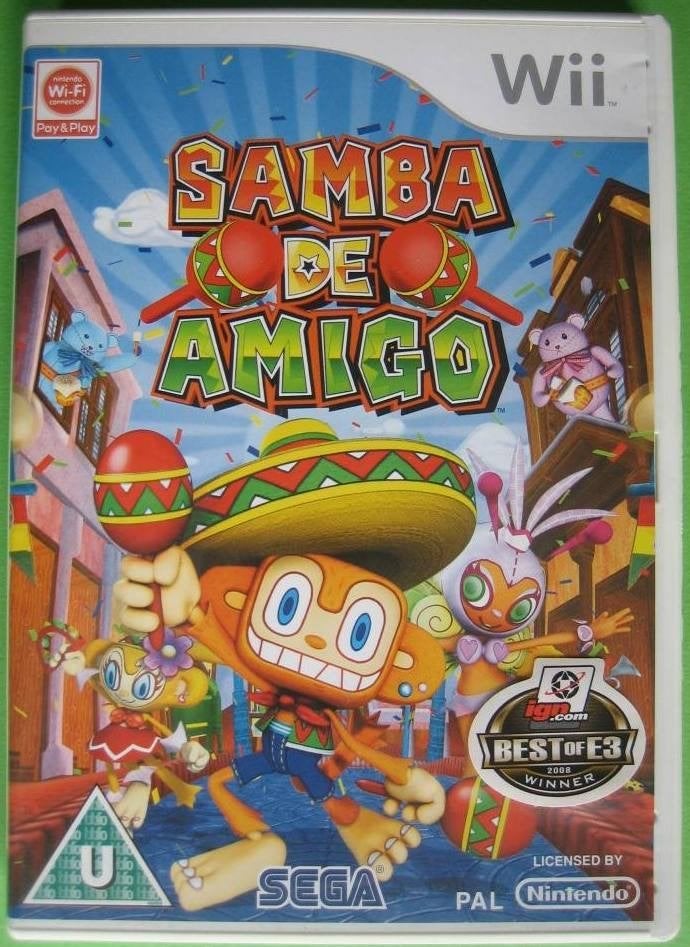 Samba de Amigo, Gebruikt, Overige genres, 1 speler, Ophalen of Verzenden