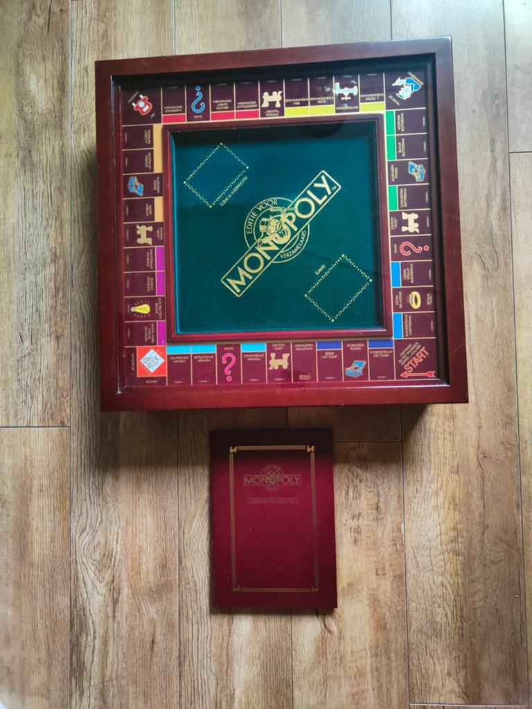 Monopoly Franklin Mint Nederlands Glas| Verzamelaars Editie, Ophalen of Verzenden, Zo goed als nieuw