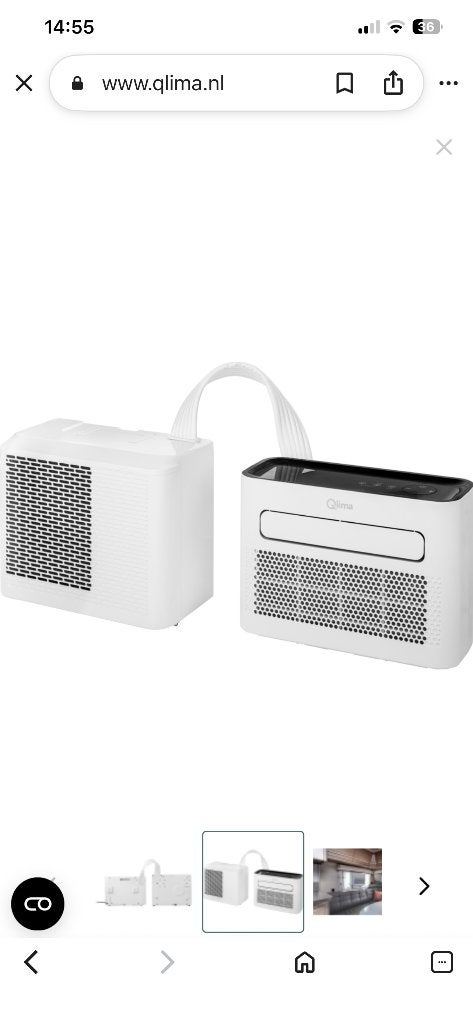 Mobile airco voor caravn of camper, Ophalen, Zo goed als nieuw