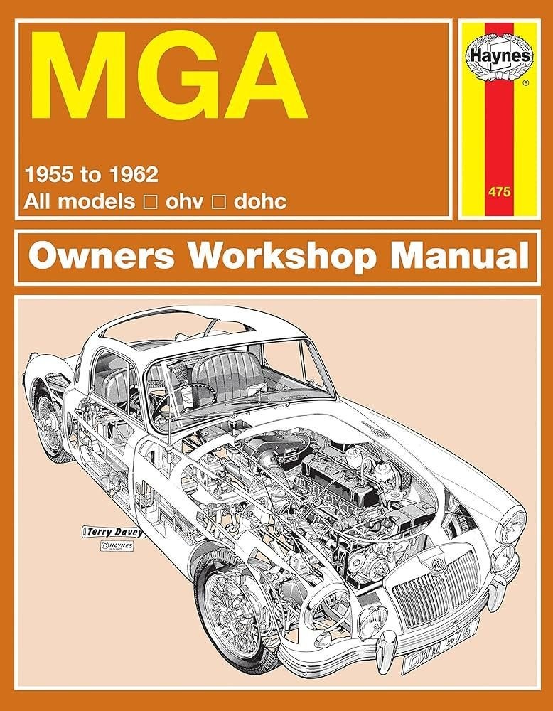 Werkplaats handboek HAYNES MGA 1955 - 1962, -, -, Nieuw, Ophalen of Verzenden