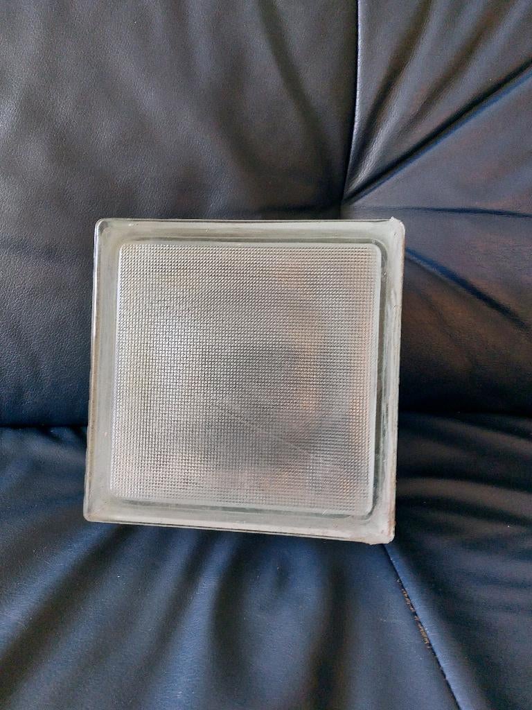 glazen bouwstenen, Doe-het-zelf en Verbouw, Platen en Panelen, Ophalen, Gebruikt, Overige materialen, Minder dan 20 mm