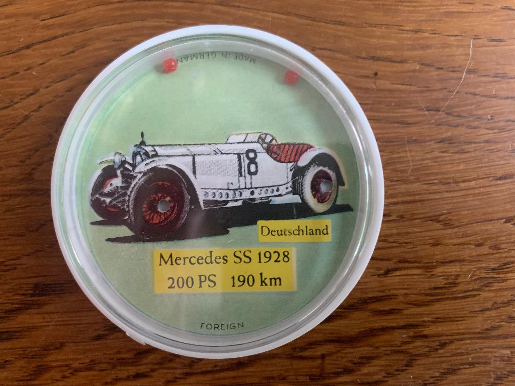 'Geduldspel' "Mercedes SS 1928" 200PS 190 km Jaren 70 Nieuw, Ophalen of Verzenden