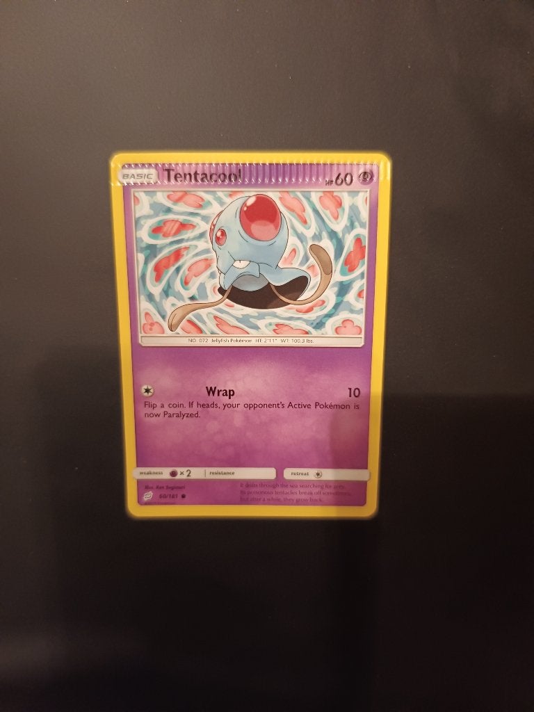Crimped error kaart pokemon, Ophalen of Verzenden, Zo goed als nieuw, Losse kaart