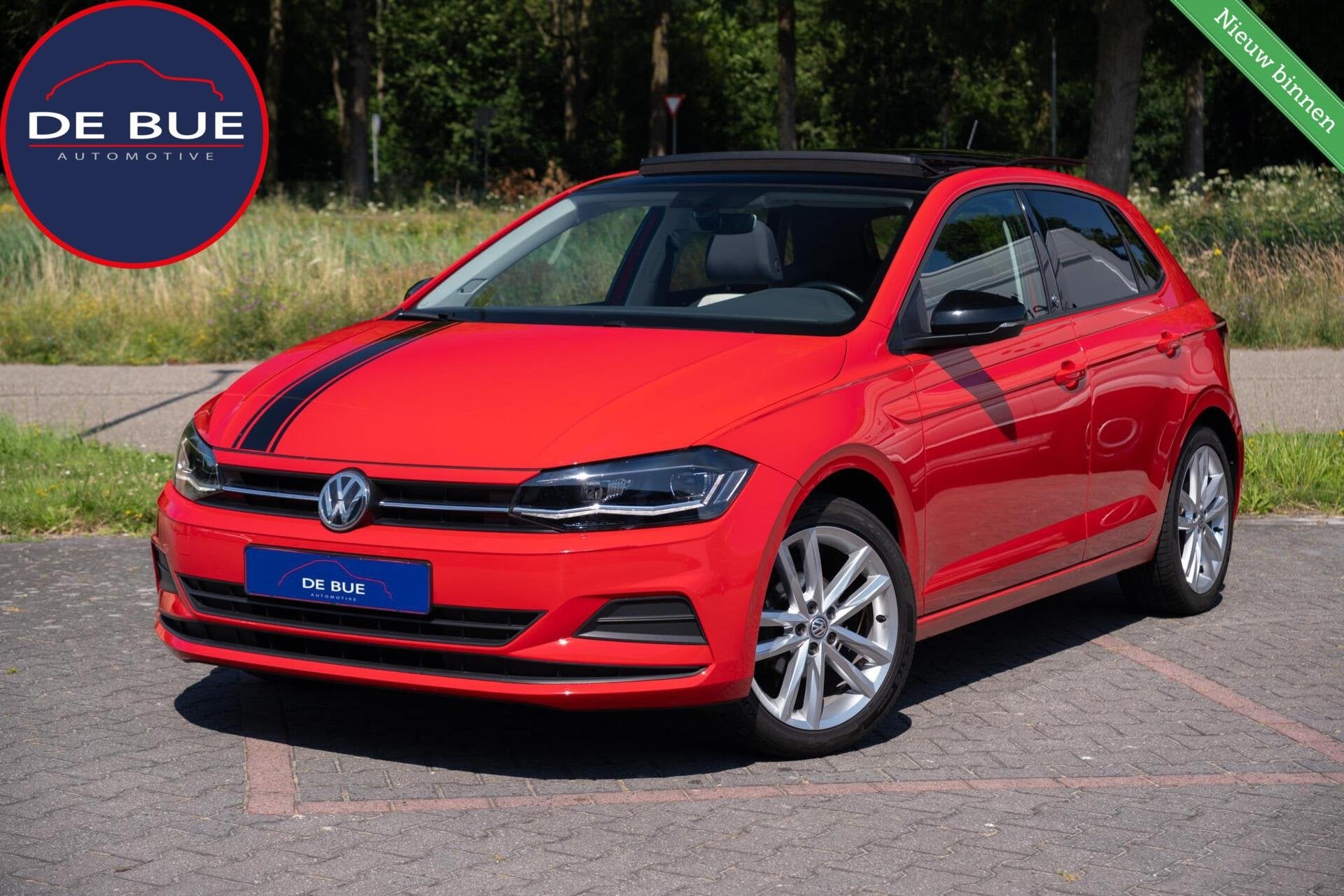 Volkswagen Polo 1.0 TSI Beats|Full LED|Panoramadak|CarPlay|S, Voorwielaandrijving, Gebruikt, Automatische klimaatregeling, Leder en Stof