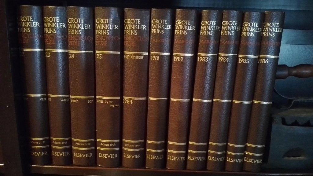gezocht: Winkler Prins jaarboeken 1987-1990, Gelezen, Ophalen of Verzenden, Los deel, Algemeen