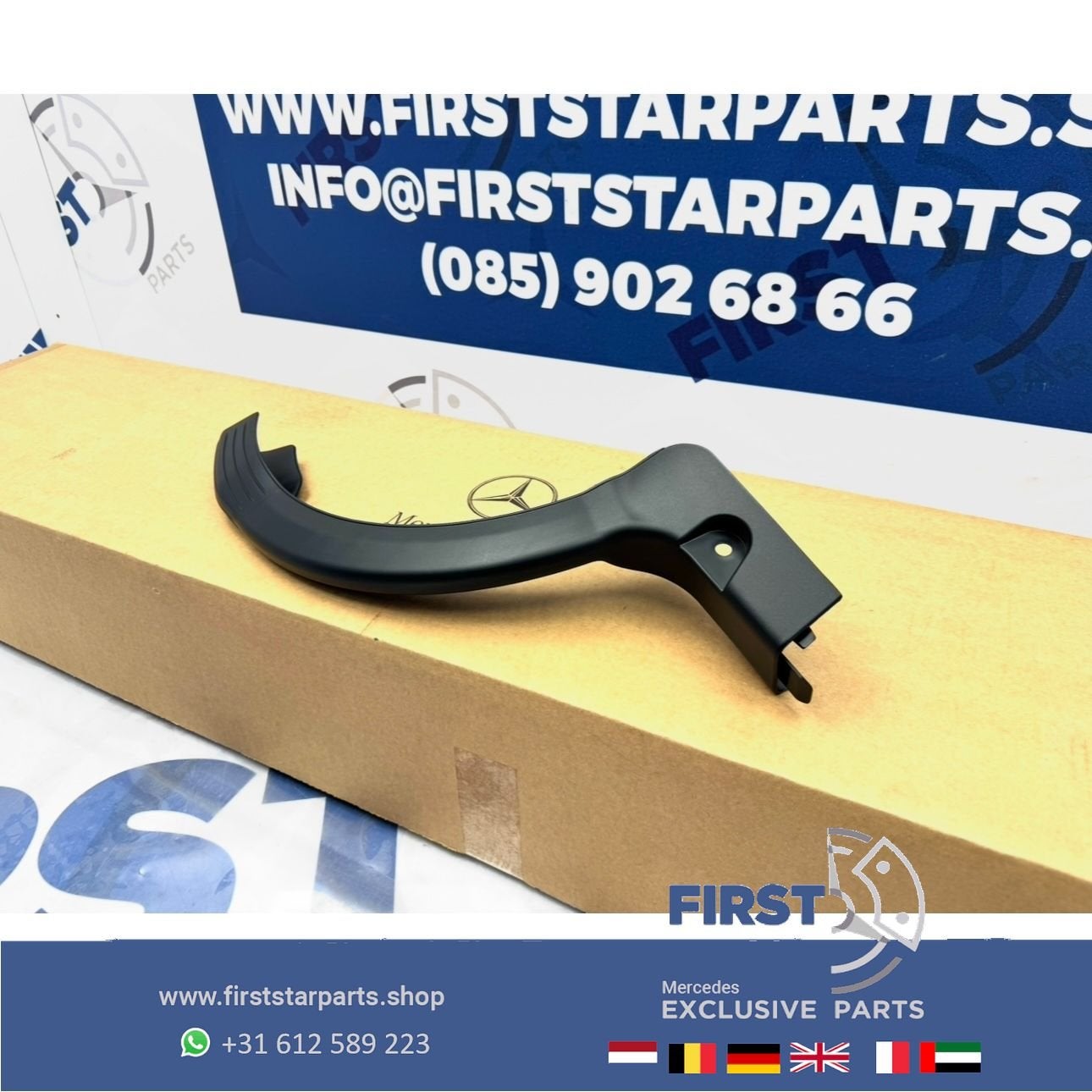 W206 S206 ACHTERKLEP SCHARNIER AFDEK KAP C KLASSE Origineel, Gebruikt, -, Ophalen of Verzenden, -