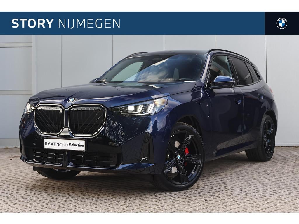 BMW X3 30e xDrive M Sport Automaat / Panoramadak / Trekhaak, Gebruikt, 4 cilinders, Blauw, Bedrijf