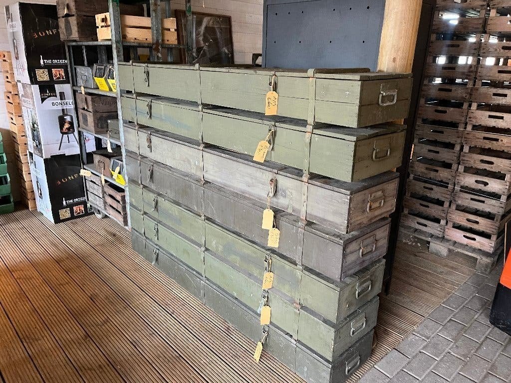 Lange legerkisten circa 2m lang b-keus, Mancave , escaperoom, Ophalen, Minder dan 50 cm, Gebruikt, 150 tot 200 cm