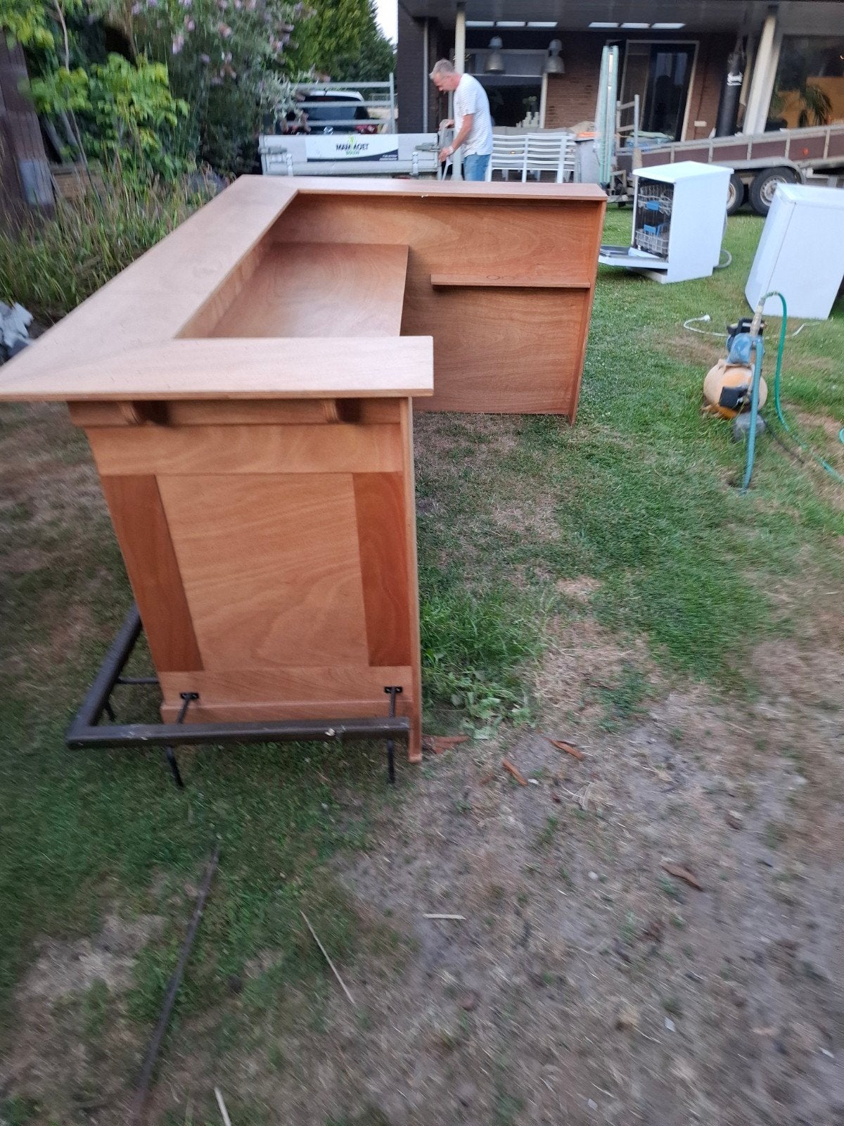 Bar inrichting. Keet, barkrukken, mancave, kroeg,, Ophalen, Zo goed als nieuw