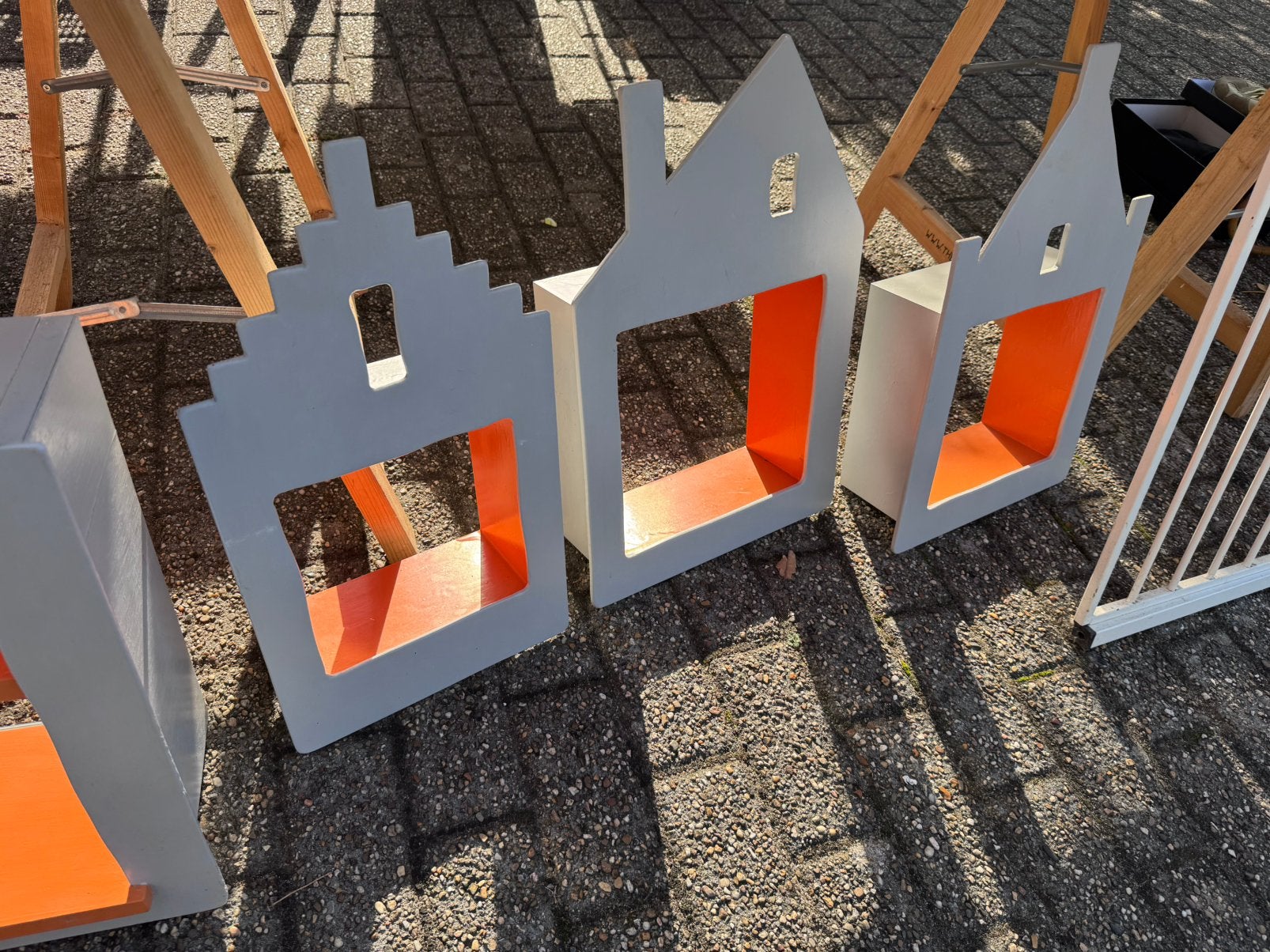 Set huisjes, Ophalen, Gebruikt, Wanddecoratie