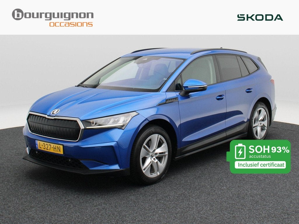 Skoda Enyaq iV 60 180 Pk | Stoel/Stuur verwarming | Camera |, Auto's, Skoda, Bedrijf, Te koop, Enyaq, ABS, Achteruitrijcamera