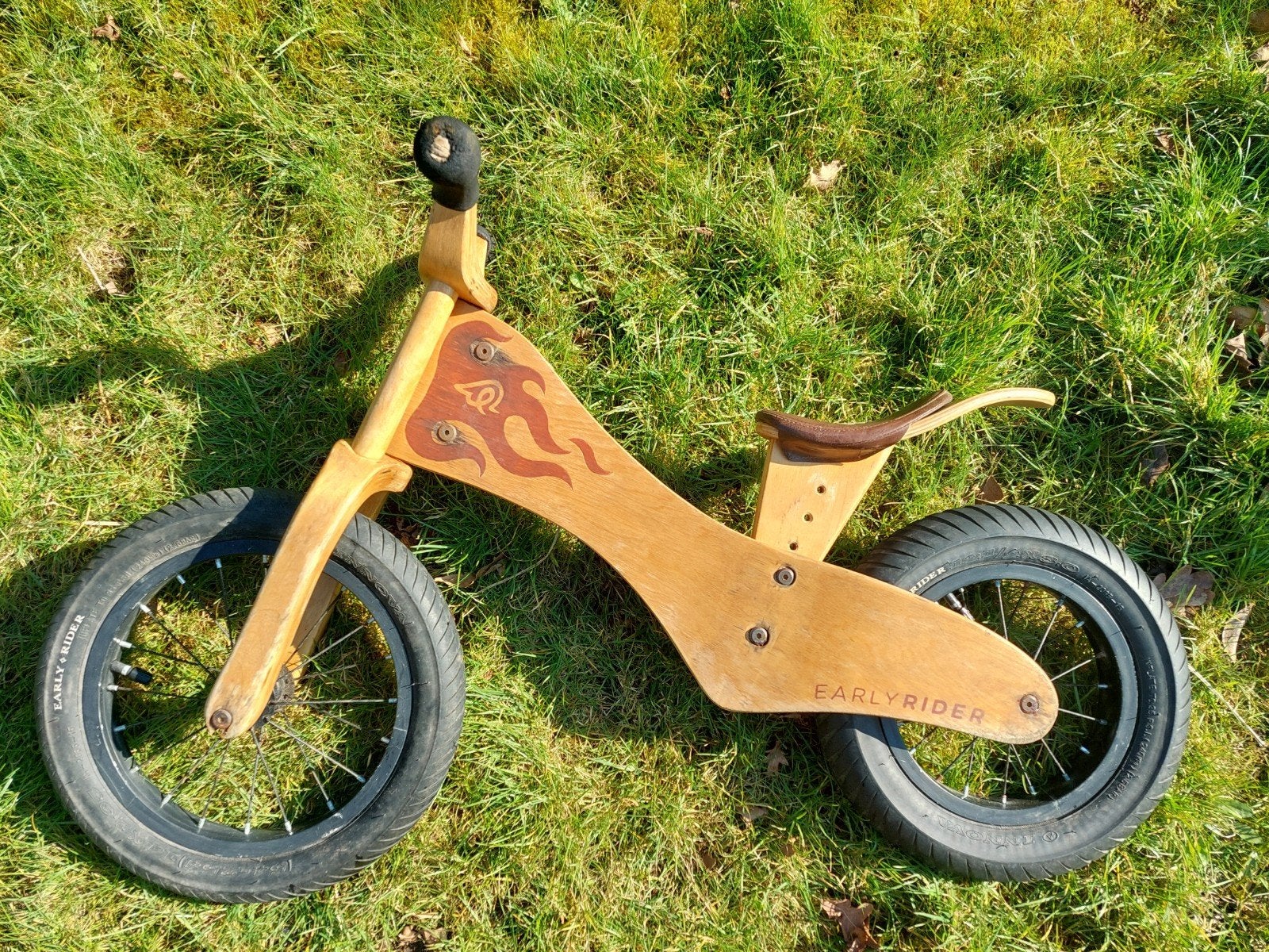 Early Rider, houten loopfiets, 12 inch, Ophalen of Verzenden, Gebruikt, Loopfiets