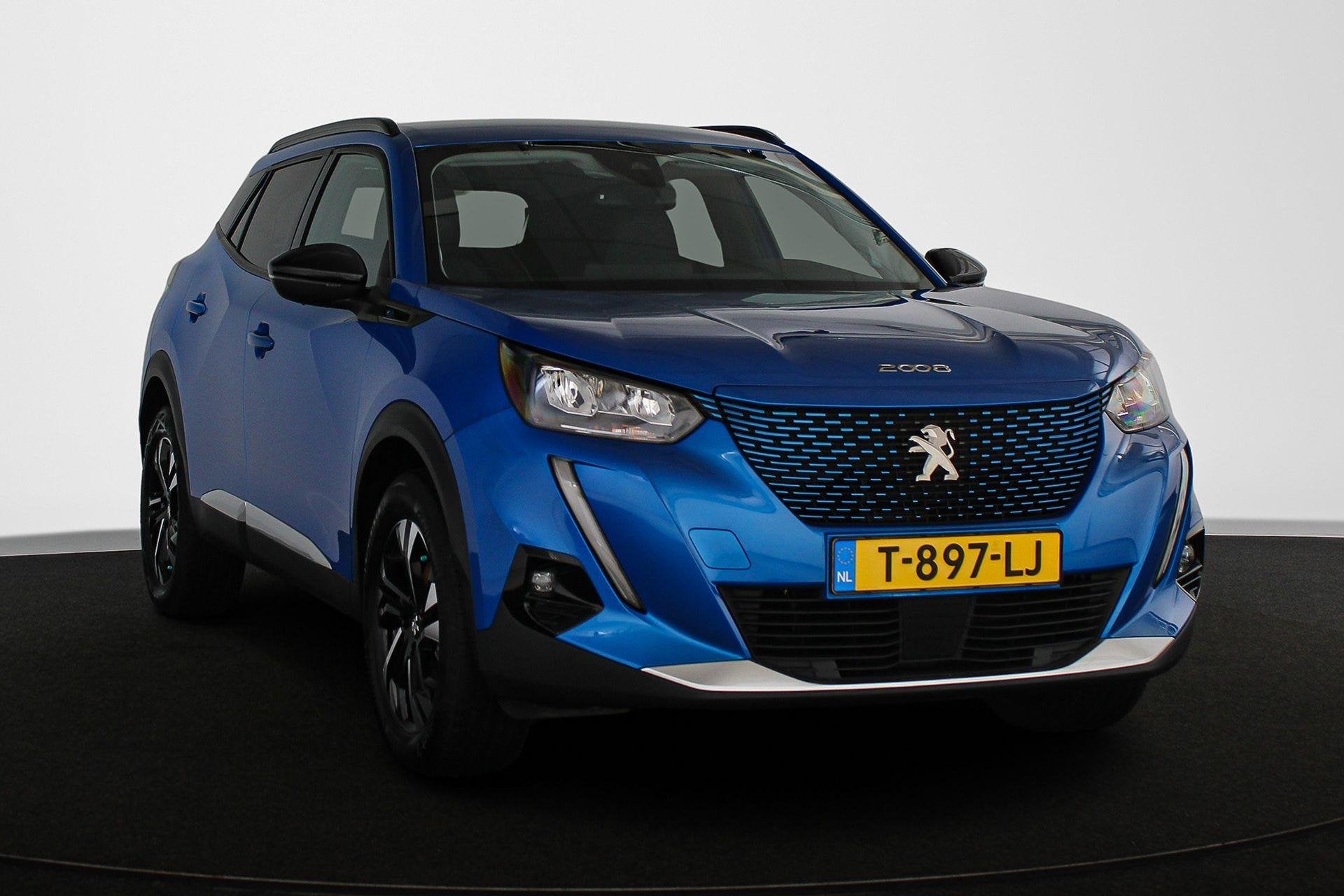 Peugeot e-2008 EV Allure Pack 50 kWh Achteruitrijcamera Appl, Auto diversen, Automaat, Blauw, Elektrisch, SUV of Terreinwagen