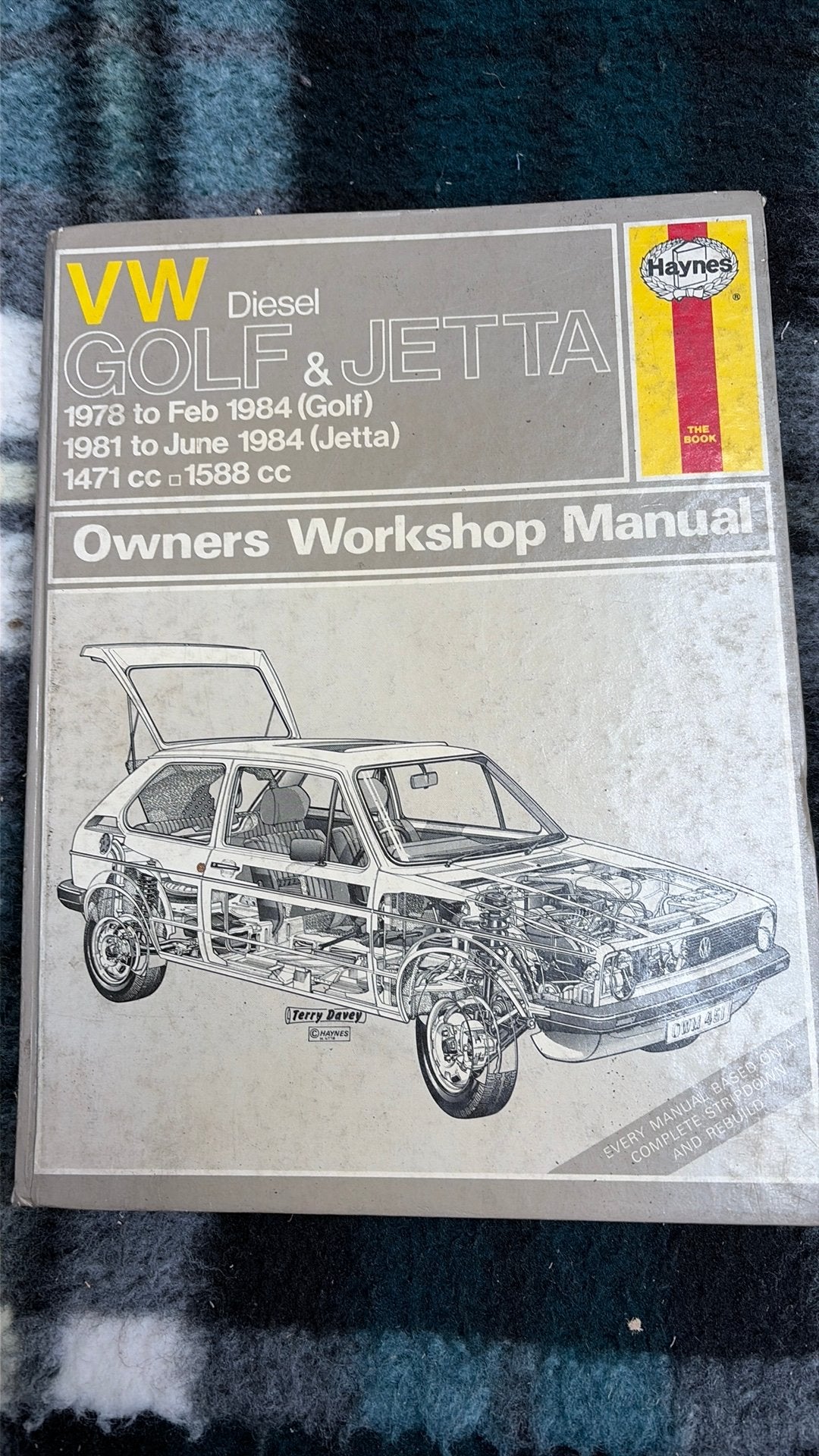 VW Golf diesel Werkplaats handboek Haynes, Ophalen of Verzenden