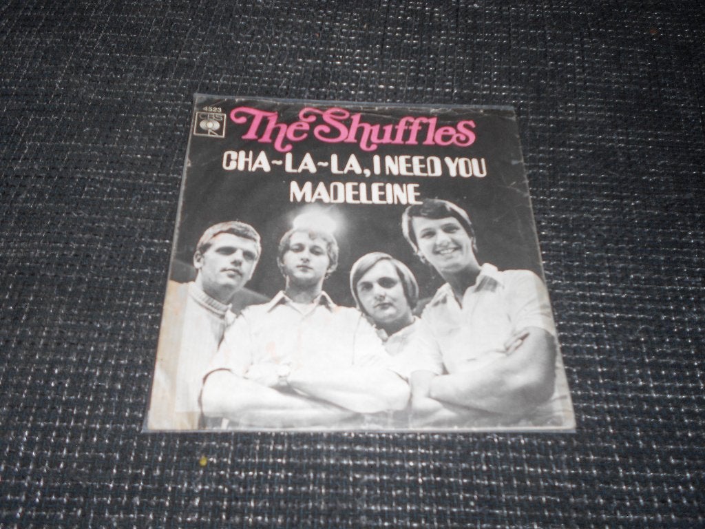 cha - la -la ,i need you - the shuffles, Gebruikt, 7 inch, Ophalen of Verzenden, Pop