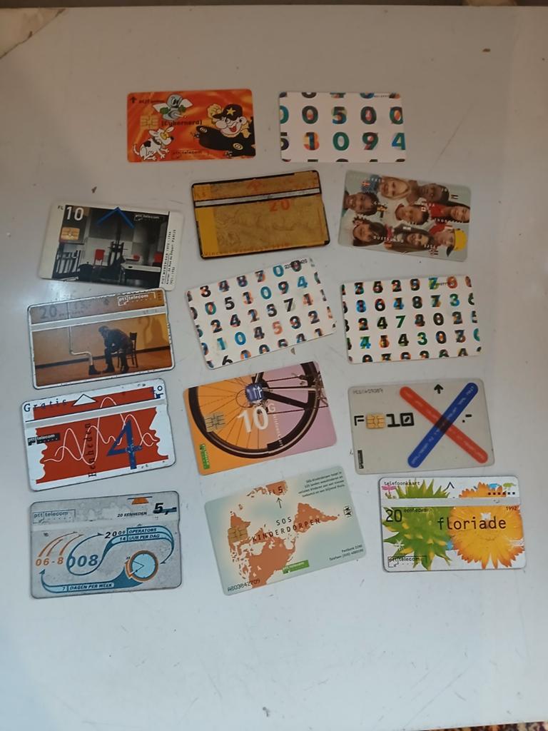 Collectie oude telefoonkaarten (KPN, PTT Telecom), Verzamelen, Ophalen of Verzenden