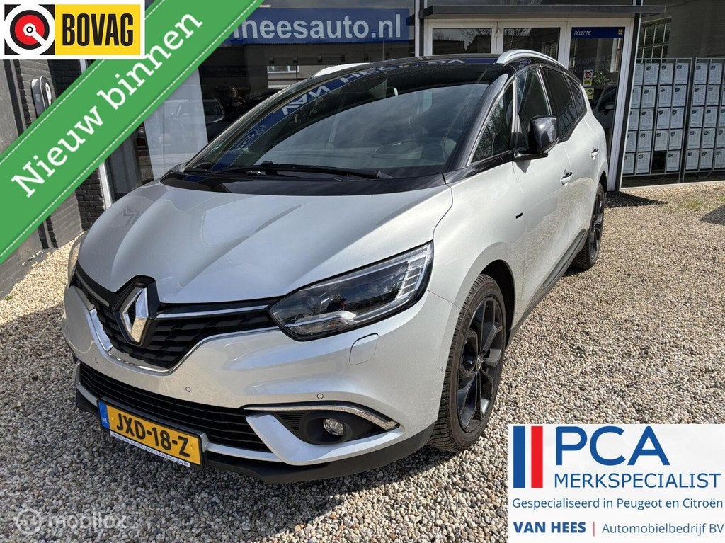 Renault Grand Scenic 1.3 TCe 160pk Bose black edition naviga, Auto's, Renault, Bedrijf, Te koop, Grand Scenic, ABS, Achteruitrijcamera