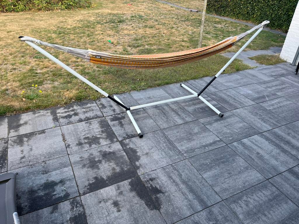 Hangmat luilak, Ophalen, Gebruikt, Meerpersoons, Inklapbaar