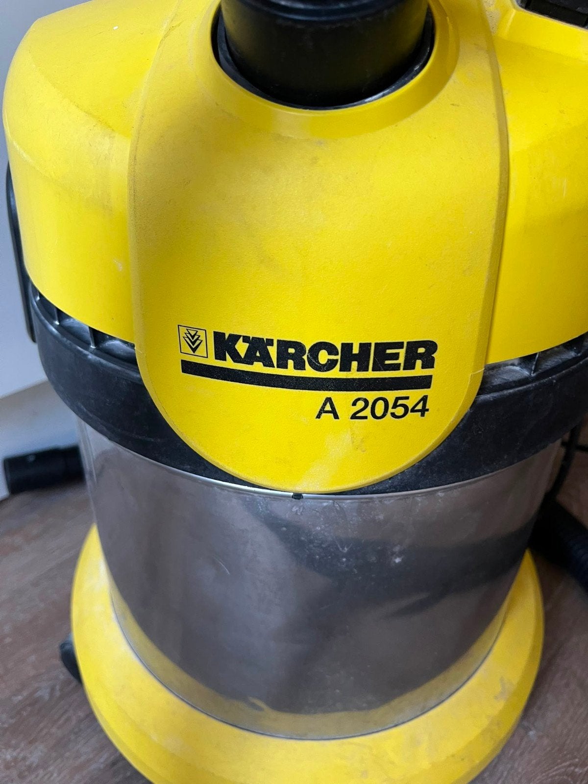 Kärcher A 2054 Waterstofzuiger - 1200W, Inclusief accessoires, Gebruikt, Kärcher, Ophalen of Verzenden