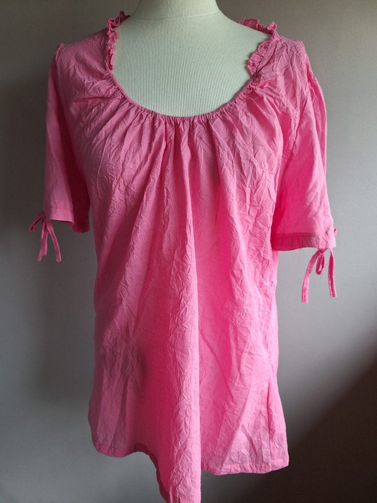 Nieuwe dunne roze stretch top van Falino, maat 40, Maat 38/40 (M), Nieuw, Ophalen of Verzenden, Korte mouw