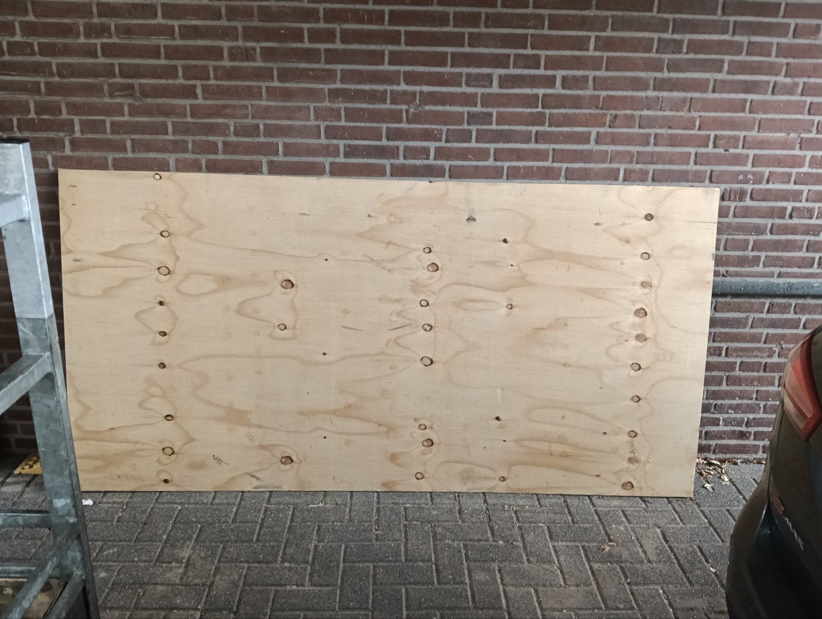 gratis; dekplaat underlayment 12 mm, Doe-het-zelf en Verbouw, Platen en Panelen, Ophalen, Nieuw, Multiplex, Minder dan 20 mm